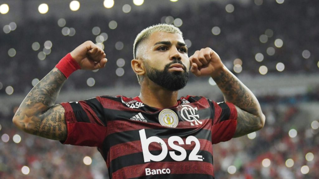 Gabigol atacante do Flamengo é o artilheiro do campeonato