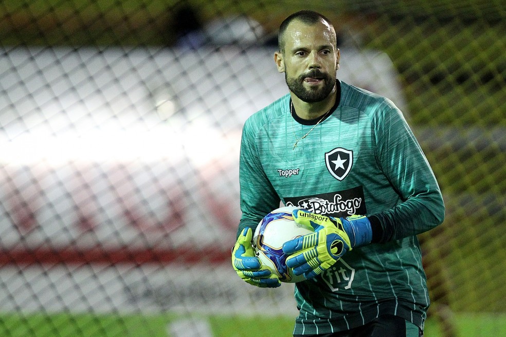 Diego Cavalieri, goleiro do Botafogo.