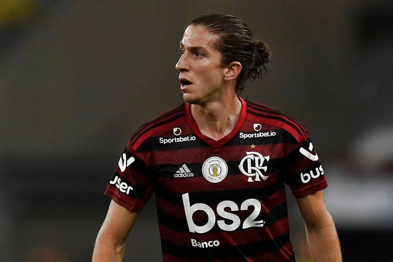 Filipe Luís, lateral do Flamengo.
