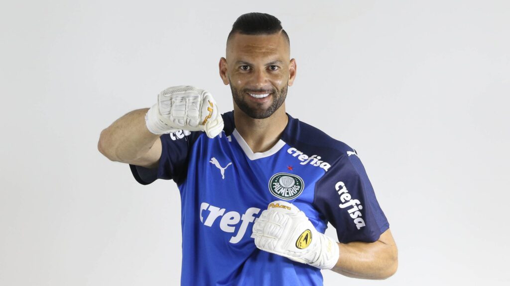 Weverton, goleiro do Palmeiras.