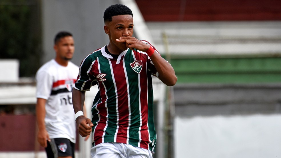 Kayky, atacante do Fluminense.