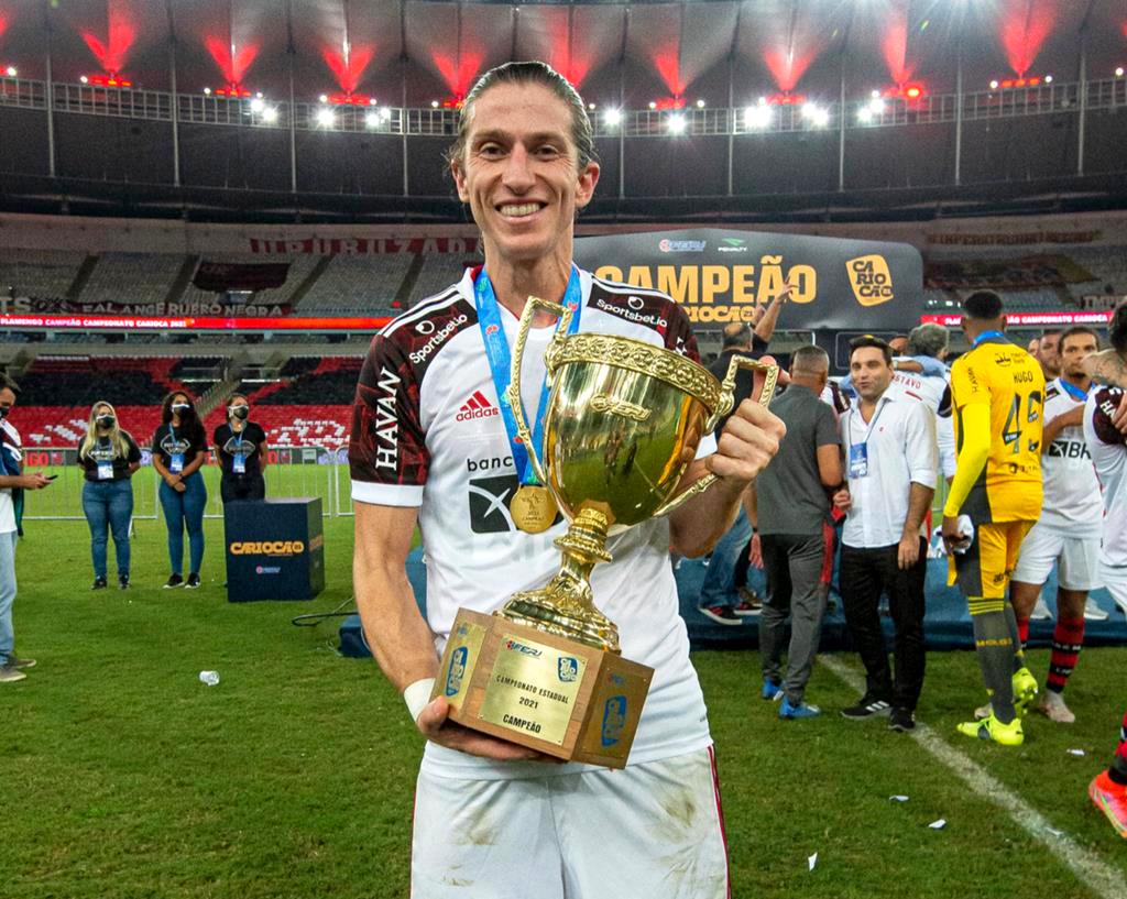 Filipe Luís, lateral do Flamengo.