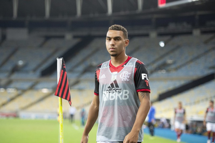 Matheuzinho, lateral do Flamengo.
