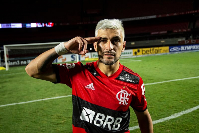 Arrascaeta, meia do Flamengo.
