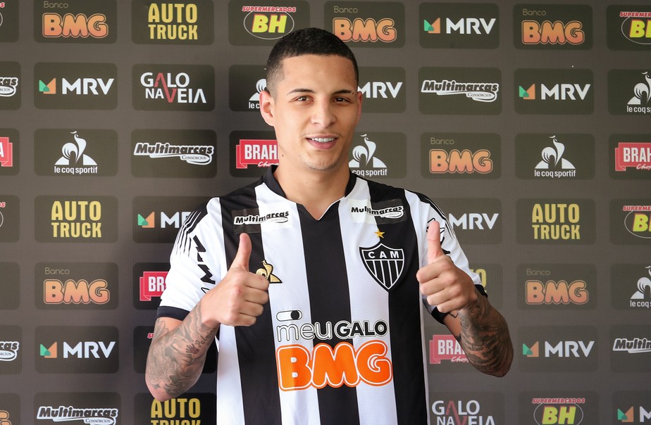 Guilherme Arana, lateral do Atlético-MG.