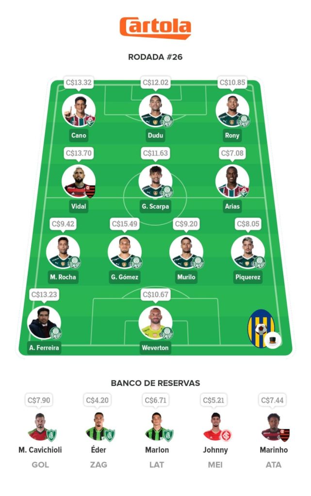 Seleção Mix - Rodada 26