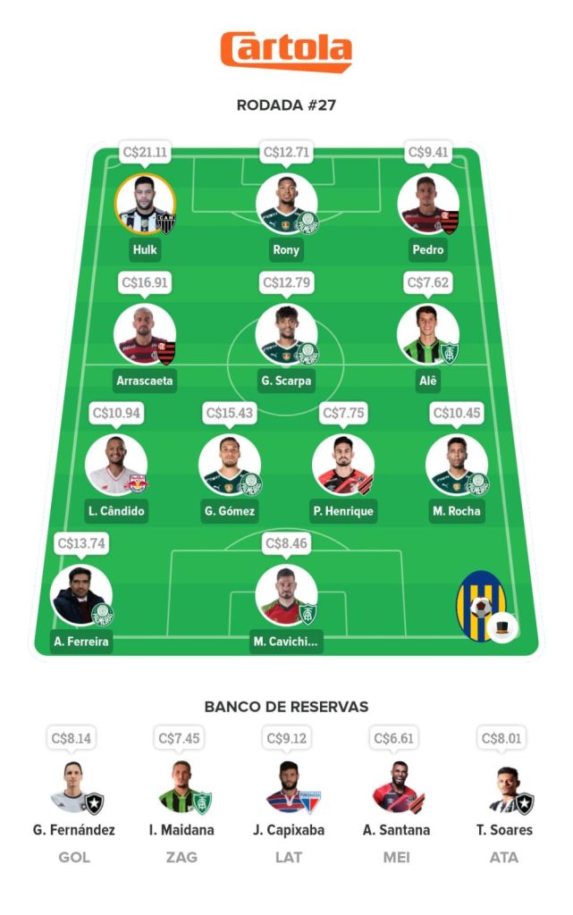 Seleção Mix - Rodada 27