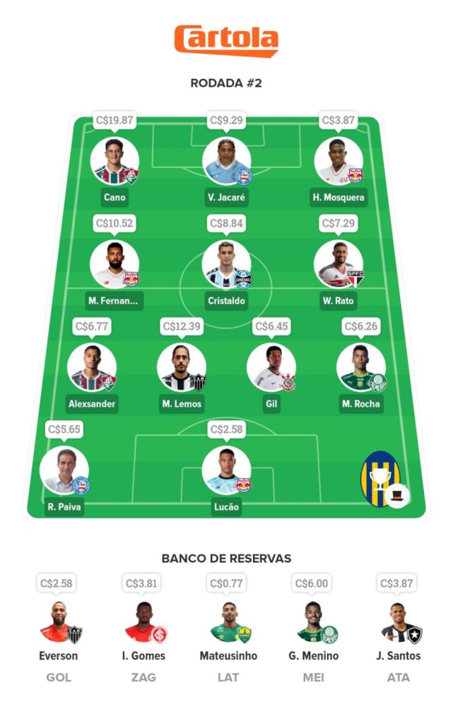 Seleção Mix - Rodada 2