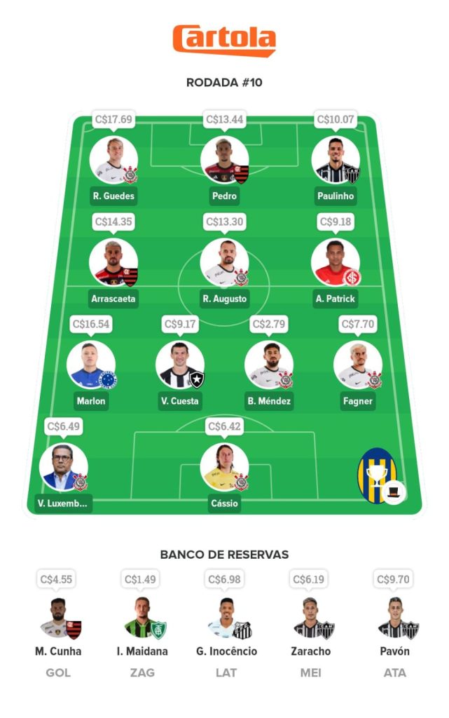 Seleção Mix - 10ª Rodada