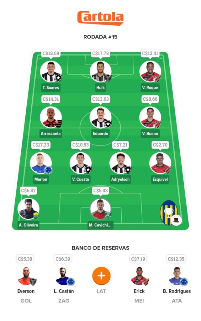 Seleção Mix - 15ª Rodada
