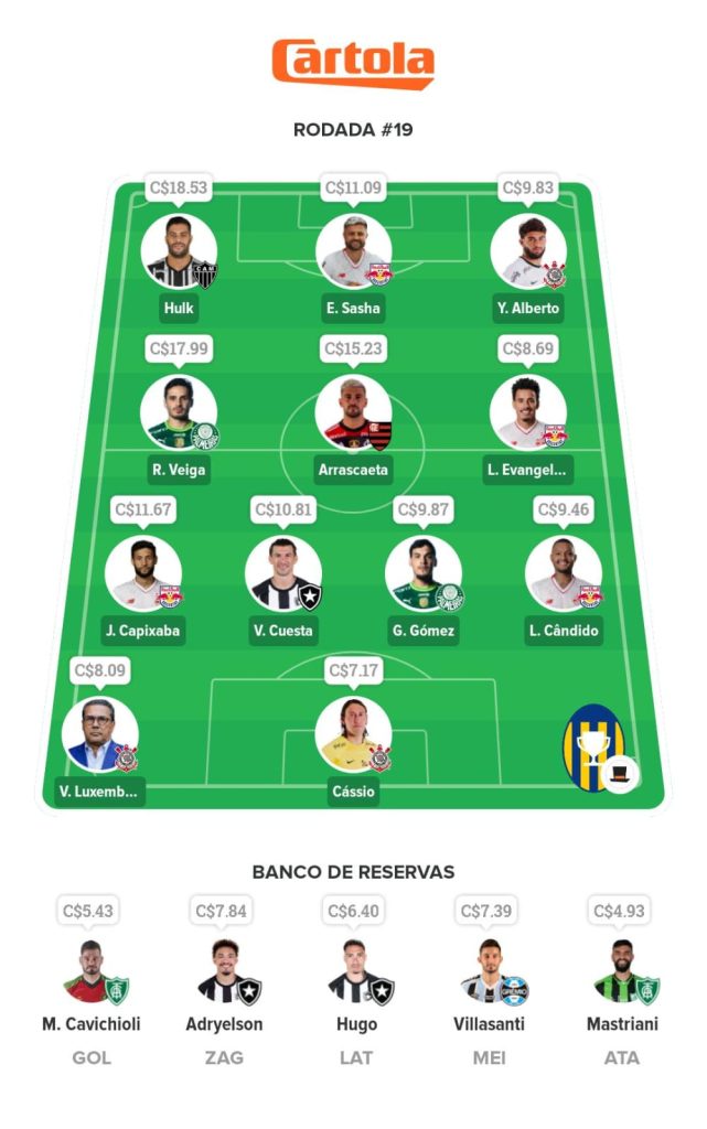 Seleção Mix - 19ª Rodada