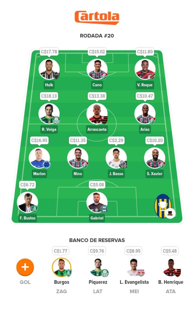 Seleção Mix - 20ª Rodada