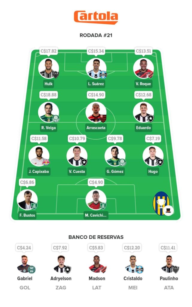 Seleção Mix - 21ª Rodada