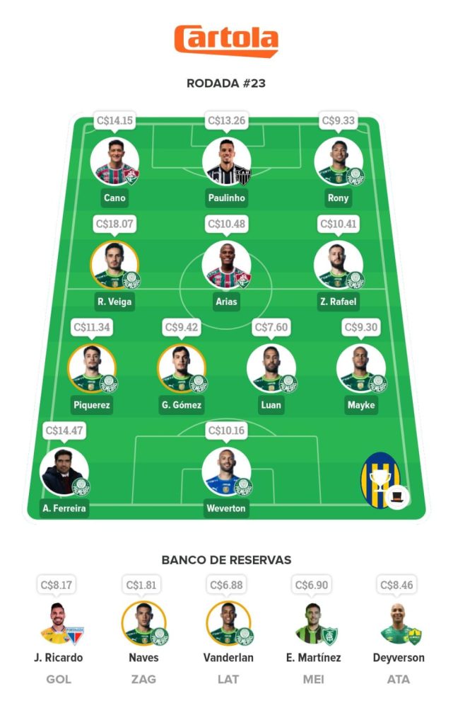 Seleção Mix - 23ª Rodada