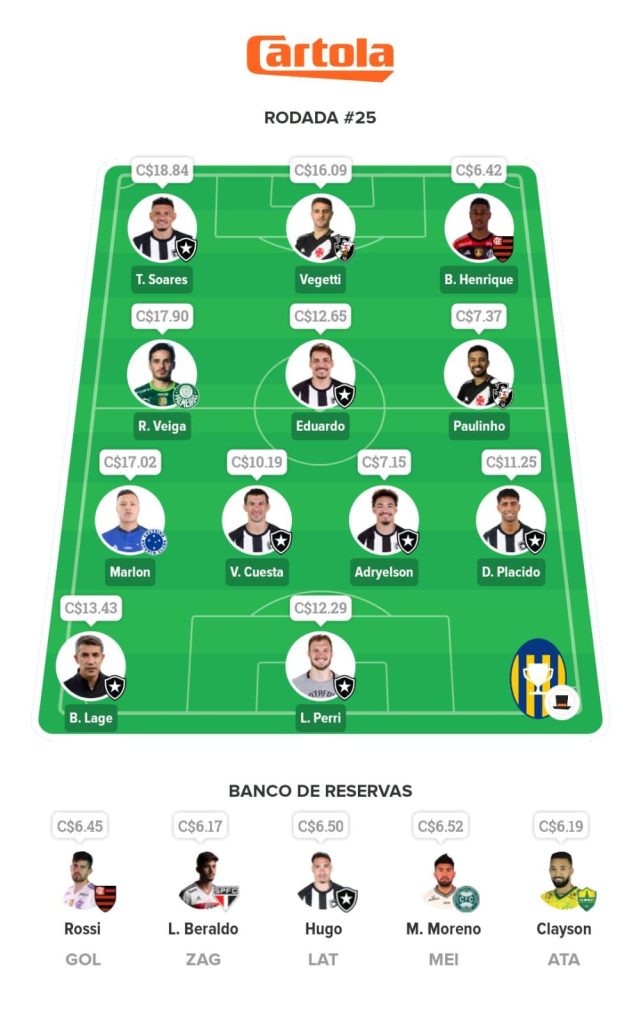 Seleção Mix - 25ª Rodada