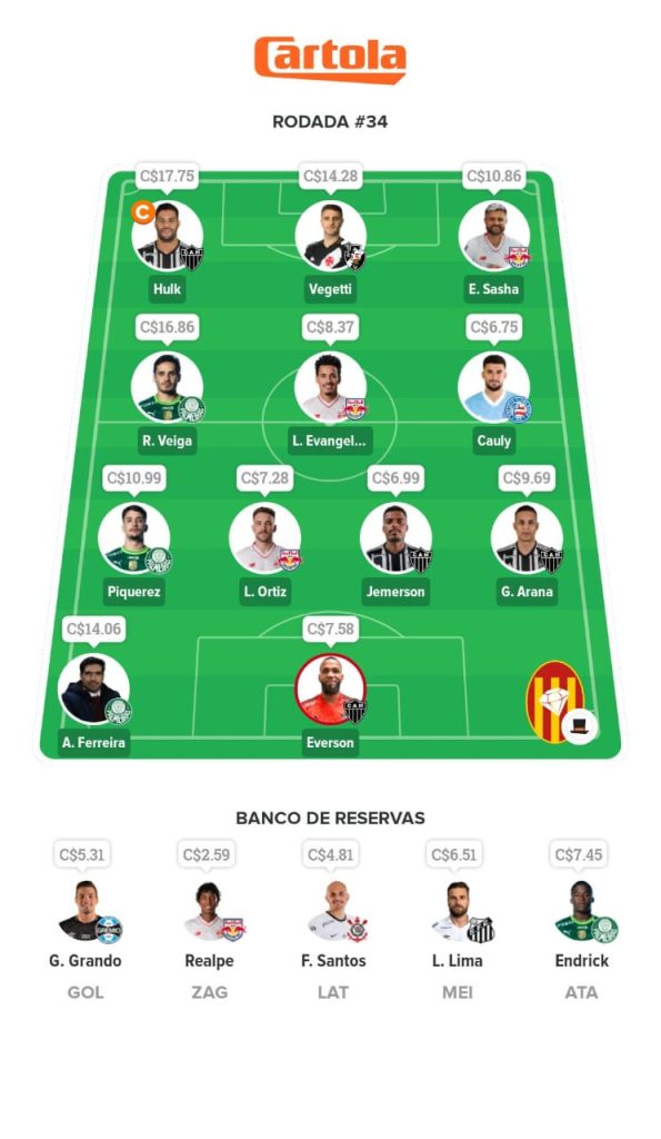 Ficando Rico Mix - 34ª Rodada