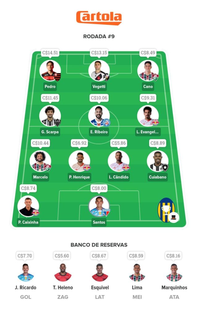 Seleção Mix - 9ª Rodada