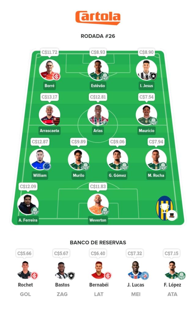 Seleção Mix - 26ª Rodada