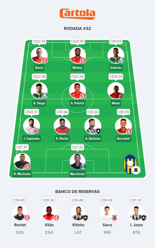 Seleção Mix - 32ª Rodada