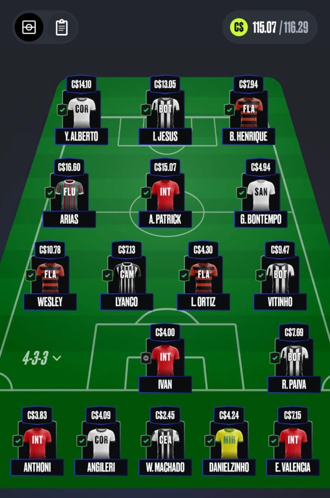 Seleção Mix - 2ª Rodada