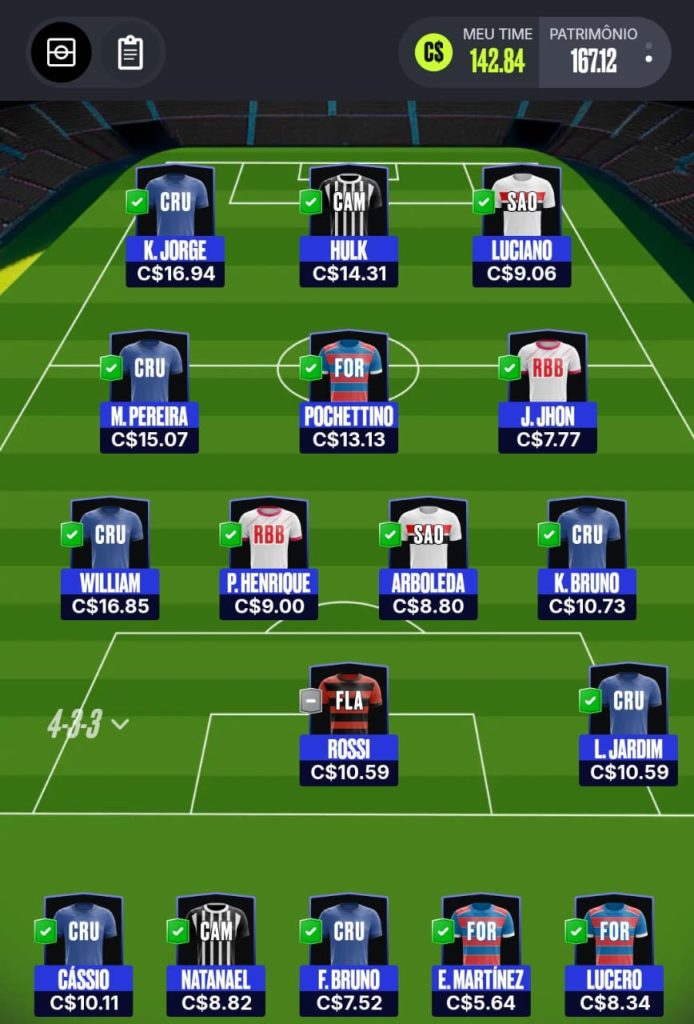 Seleção Mix - 12ª Rodada