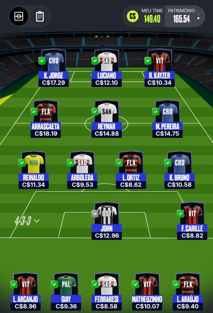 Seleção Mix - 16ª Rodada