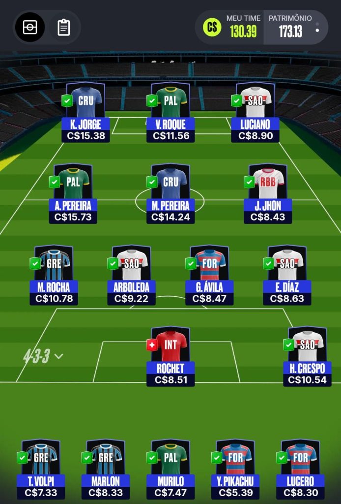 Seleção Mix - 25ª Rodada