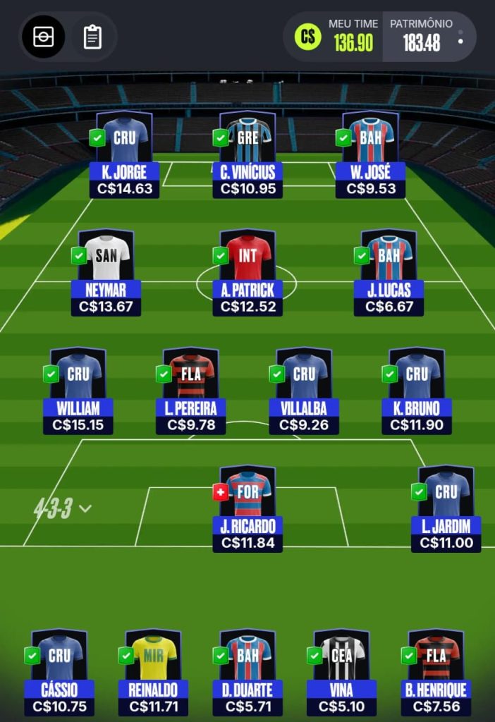 Seleção Mix - 34ª Rodada