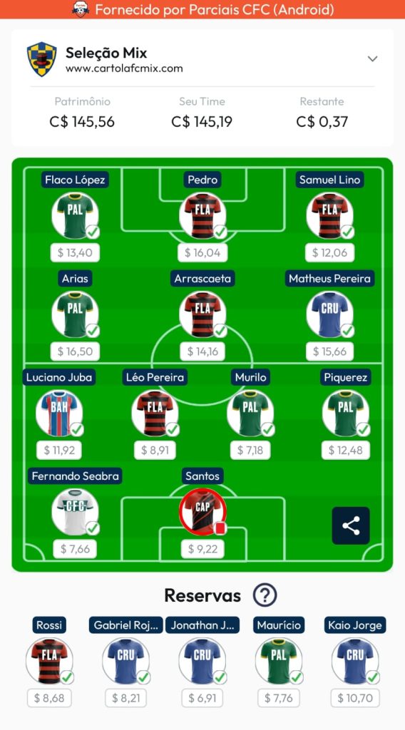 Seleção Mix - 22ª Rodada